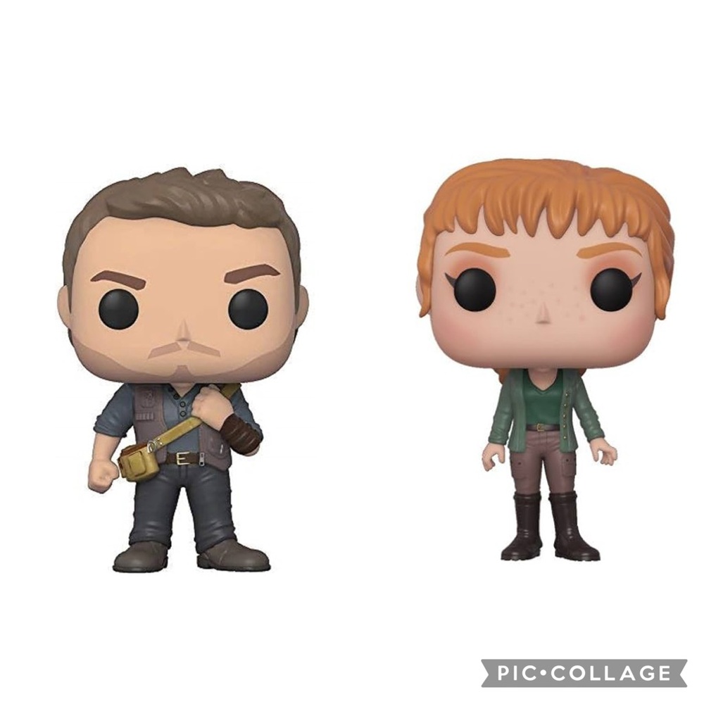 (SET) Jurassic World Funko Pops